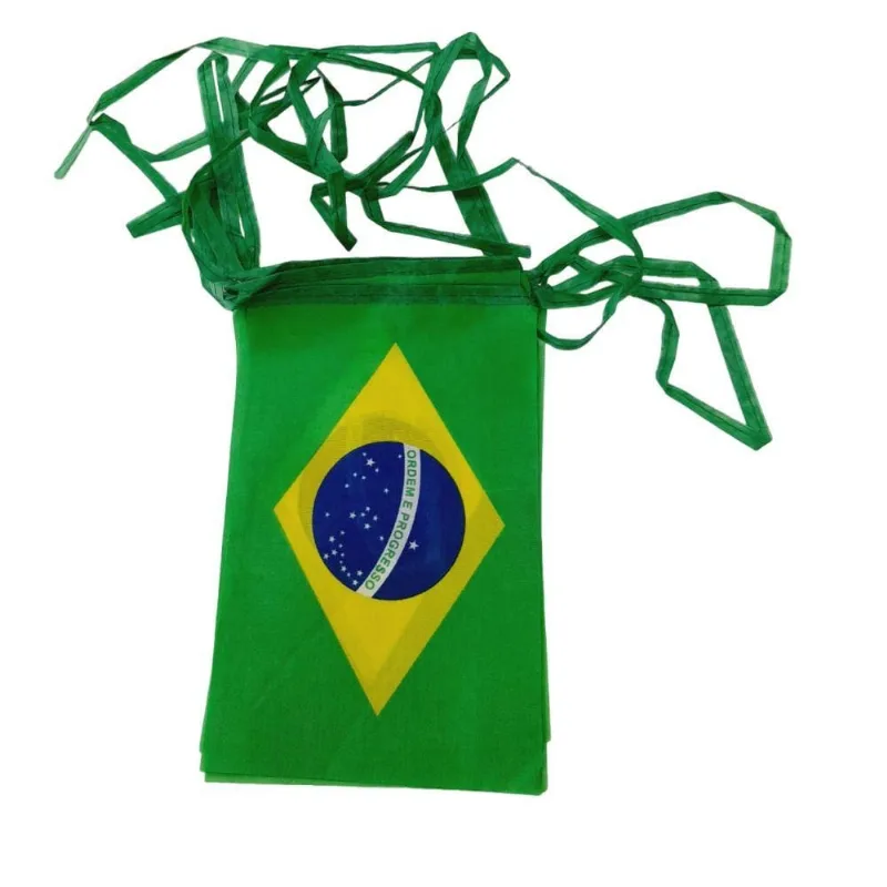 Bandeirinha do Brasil - Cordão 5 Metros - FBA0215 - Wincy - Wincy