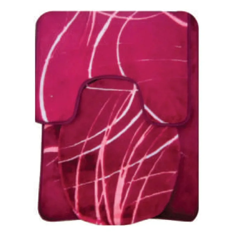 KIT TAPETE SIGMA 3 PCS VINHO