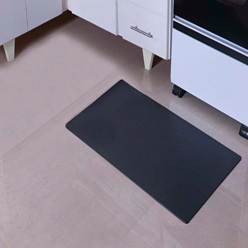 TAPETE COZINHA PREMIER LISO 46X76 CM PRETO