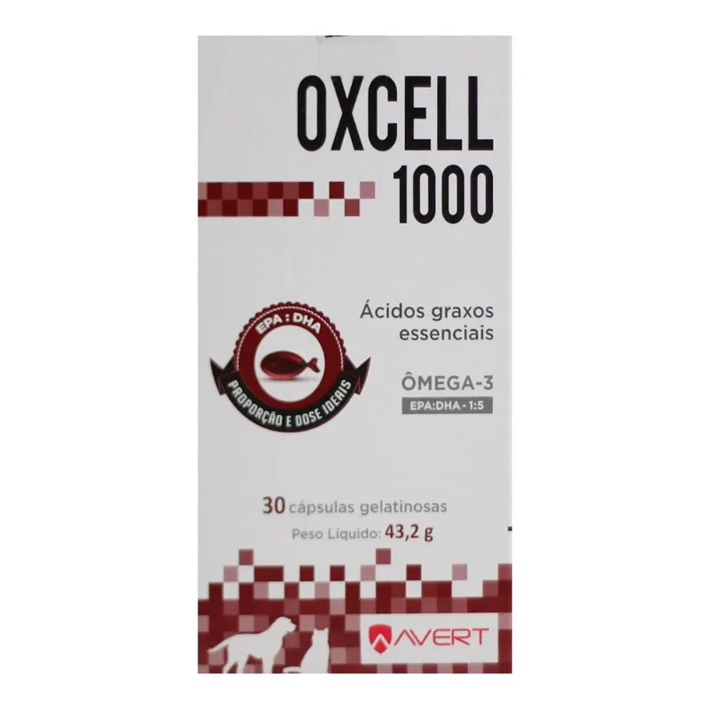 OXCELL 1000mg - 30 Cápsulas gelatinosas