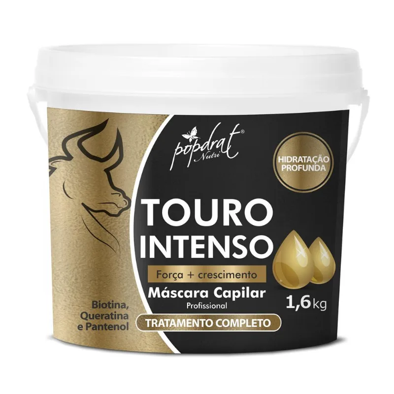 Máscara Capilar Popdrat Touro Intenso 1,6Kg