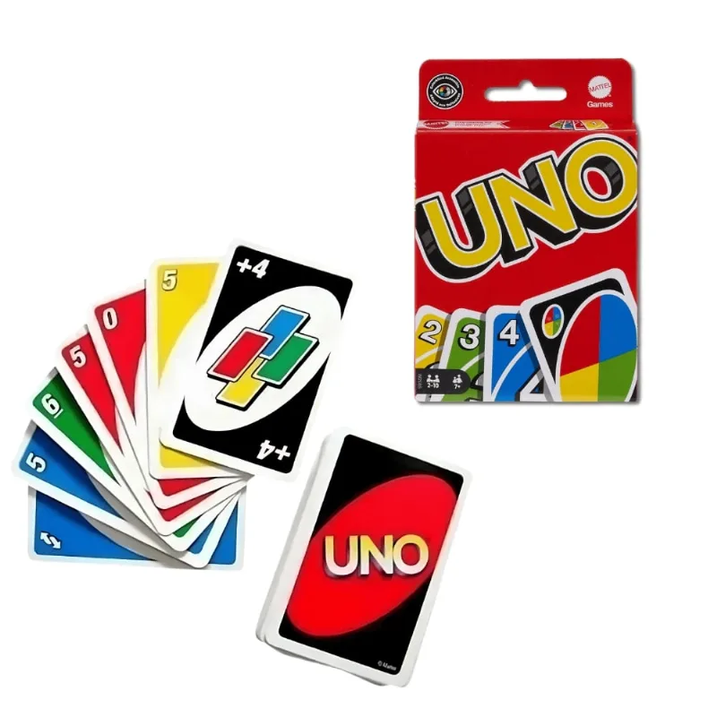 Jogo de Cartas Baralho Tipo UNO 108 Cartas A partir de 7 Anos