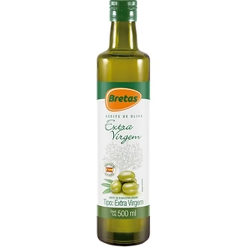 Azeite de Oliva Bretas Extra Virgem Português Vidro 500ml