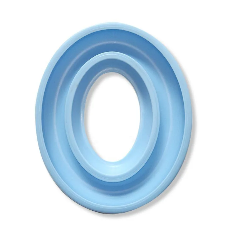 Porta Bobina Circular Azul