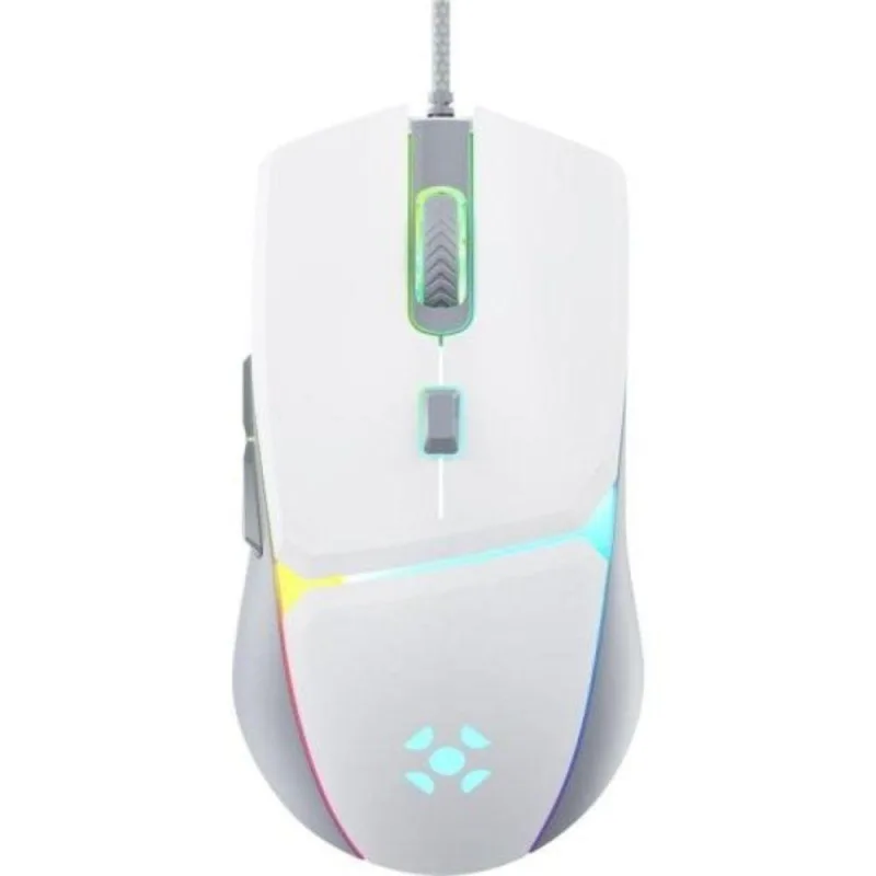 Mouse Gamer Fortrek Crusader 12800dpi Branco - Fortrek - Games