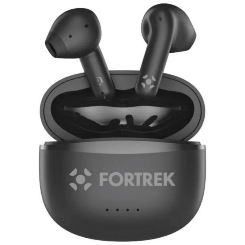 Fone de Ouvido Bluetooth 6.0 TWS Auricular HWS2 Fortrek Preto - Fortrek - áudio