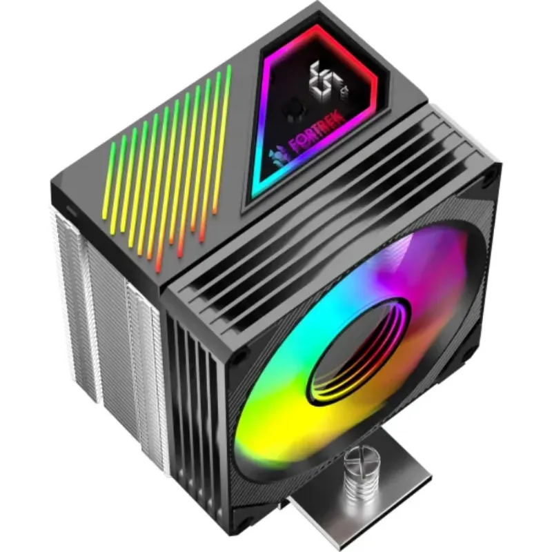 Air Cooler Gamer Fortrek AC15 ARGB Infinity Mirror 3 Pinos 150W TDP - AC15
