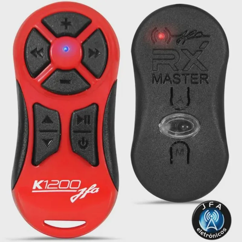 Controle Longa Distância jfa K1200 Alcance de 1200 Metros Vermelho