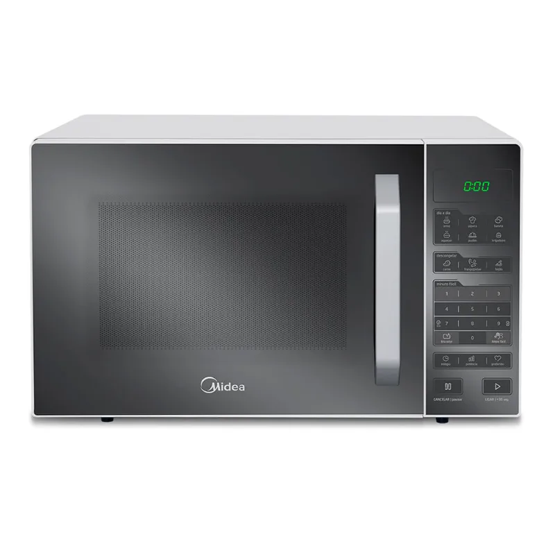 Micro-ondas 35L Branco Porta Espelhada SmartPlate Midea MXSA35E2 - 220v