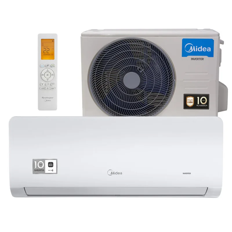 Ar Condicionado Split 12000 BTUs Inverter XtremeSave Frio Midea - Springer Midea - Ar E Climatização