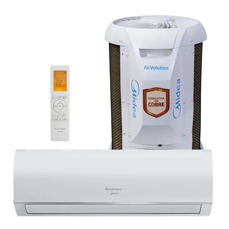 Ar Condicionado Split 12000 BTUs AirVolution Frio Midea - Springer Midea