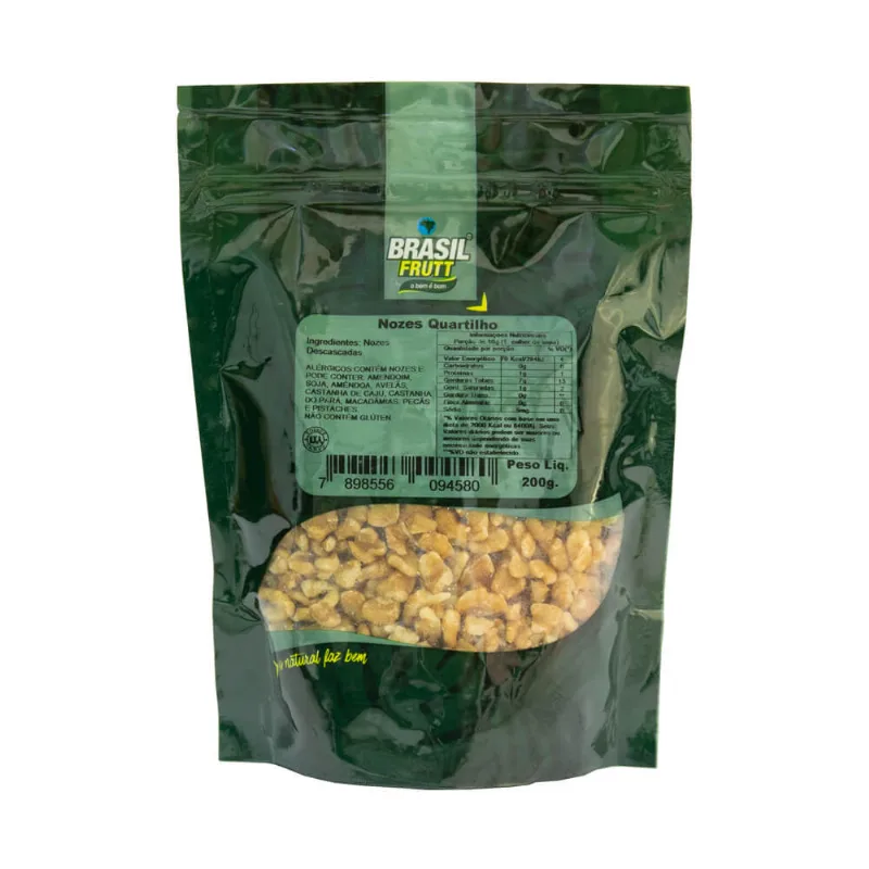 Nozes Quartilho Brasil Frutt 200g