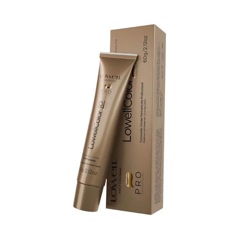 Coloração Lowell Color 10 Minutes 8.0 Louro Claro Tint Lowell 60g Color 10 8.0 Louro Claro