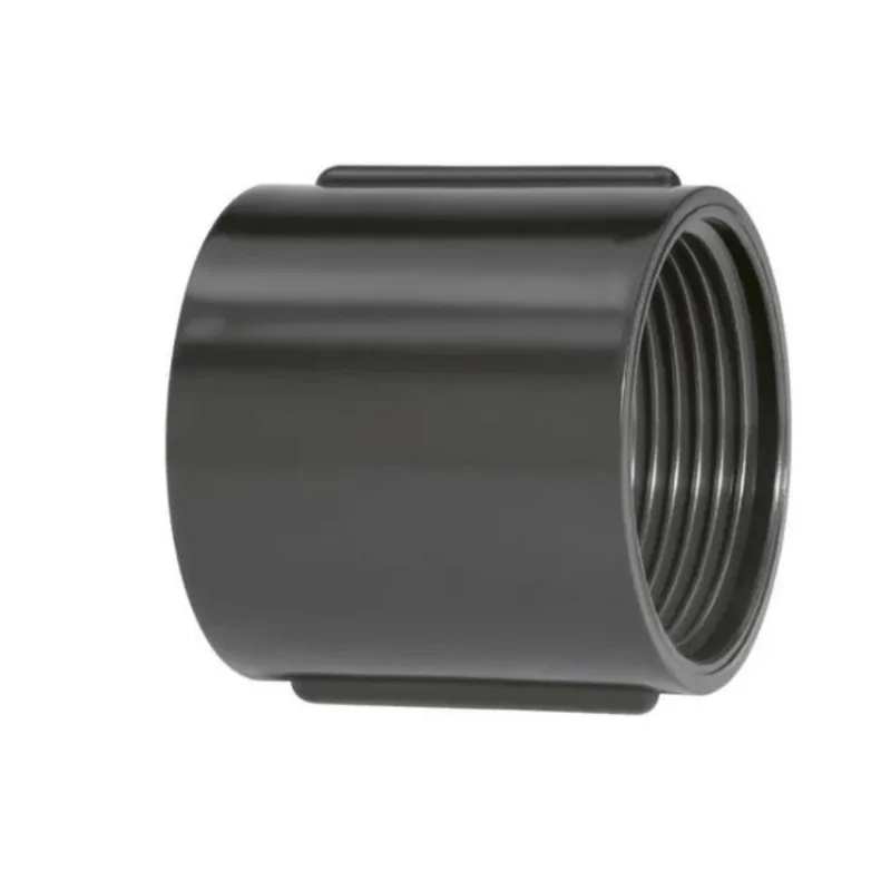 Luva Roscável de PVC Coflex Luva Roscável PVC 3/4" Preto Coflex