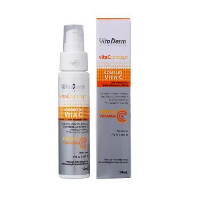 Complex Vita C 20% Nano Encapsulado Fps 30 Vita Derm 50Ml