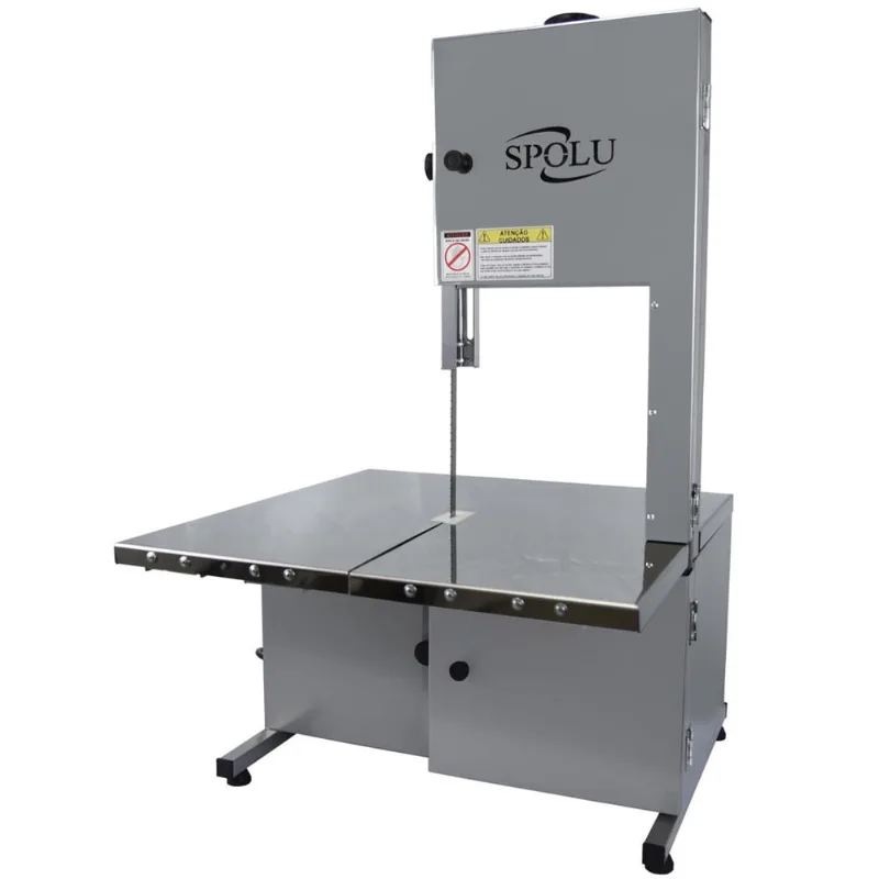 Serra Fita De Bancada p/ Carnes 1,74M Spolu Bivolt Inox