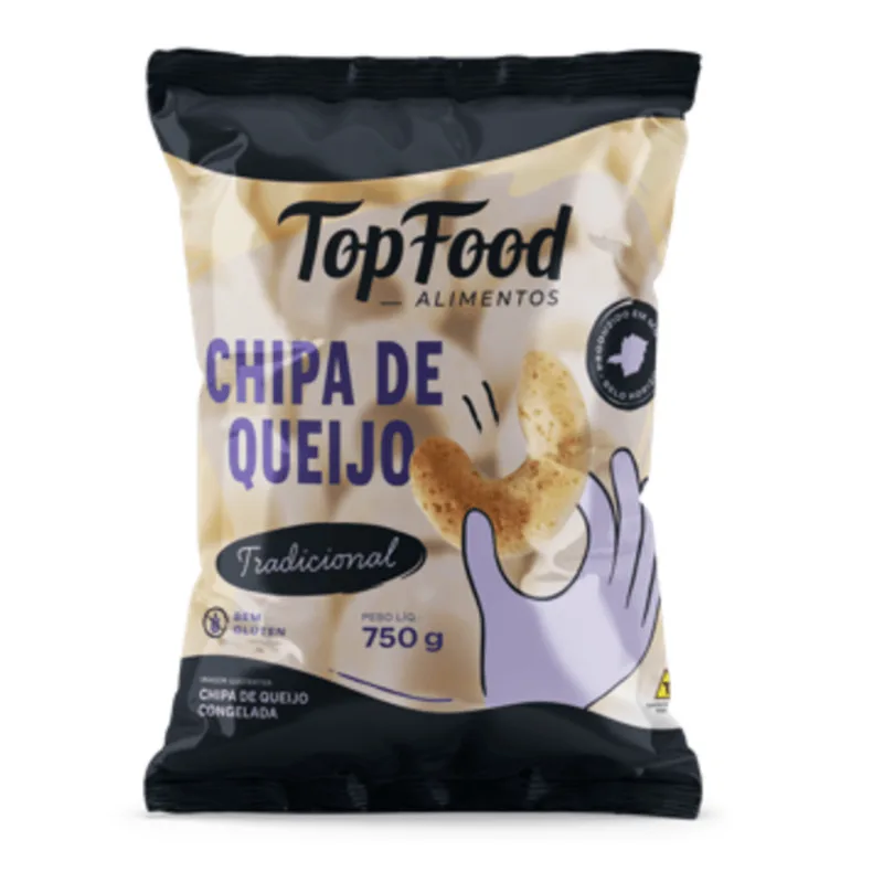 Chipa de Queijo Tradicional TopFood 750g