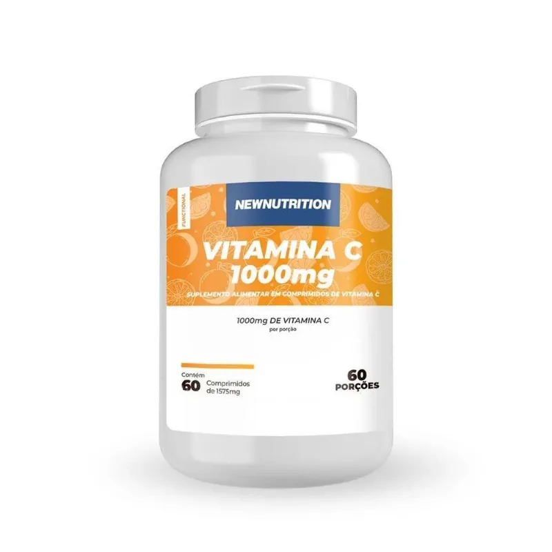 Vitamina C 1000mg - 60 Comprimidos - Newnutrition
