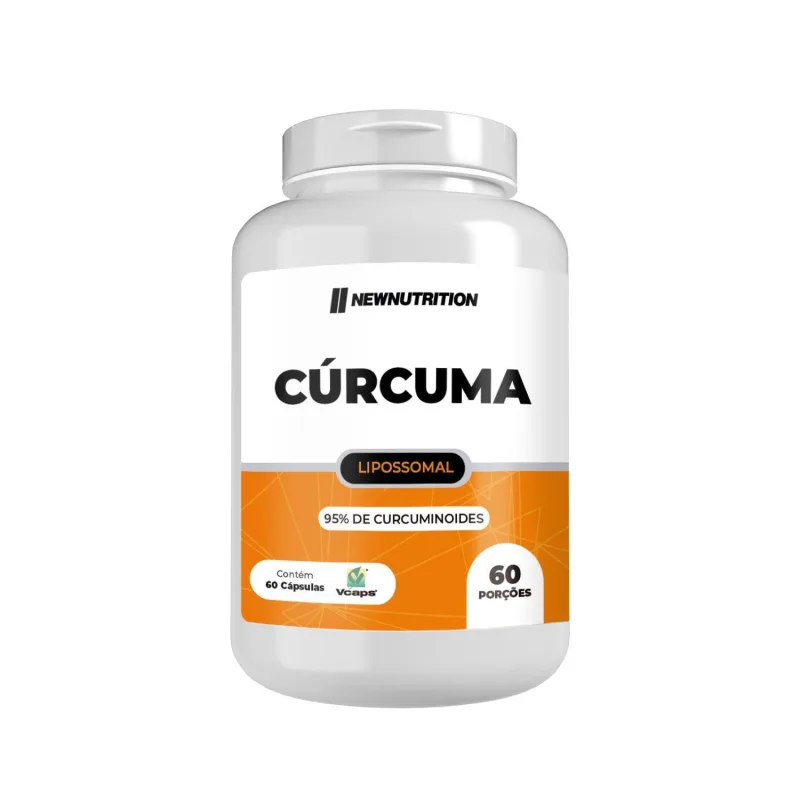 Cúrcuma 60 Cápsulas Newnutrition Natural 60 Cápsulas - Não Informado - Mercearia