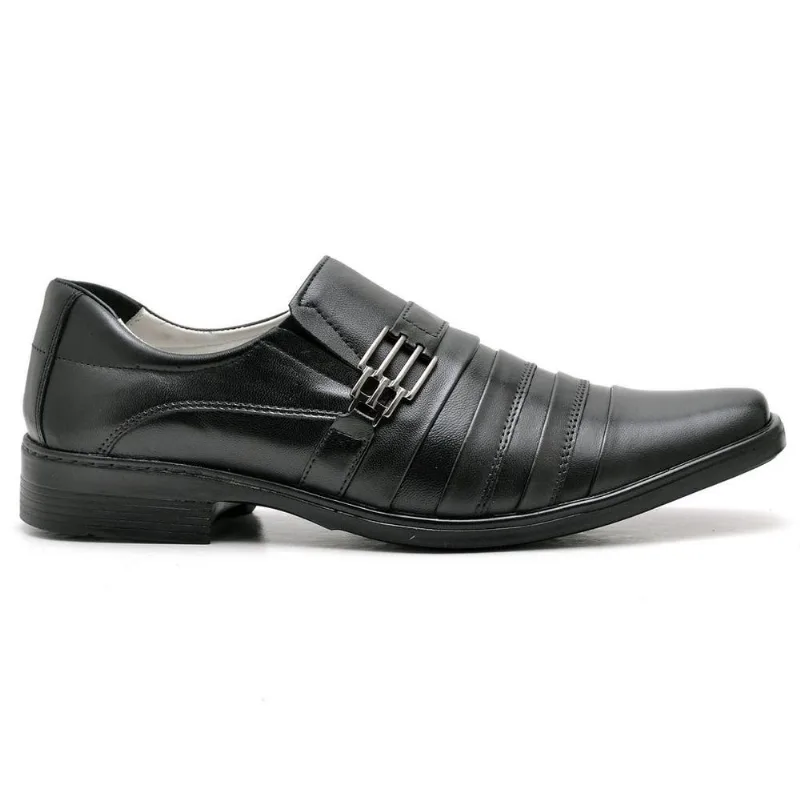 Sapato Conforto Couro Masculino 010 - Rt0010mstpto