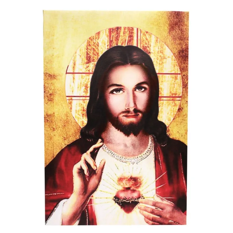 Quadro Sagrado Coração De Jesus Foto Nascimento (MP)