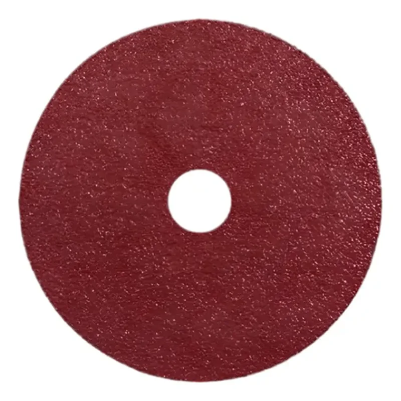 Disco de Lixa em Fibra Diametro 115mm Grão 100 Óxido de Alumínio