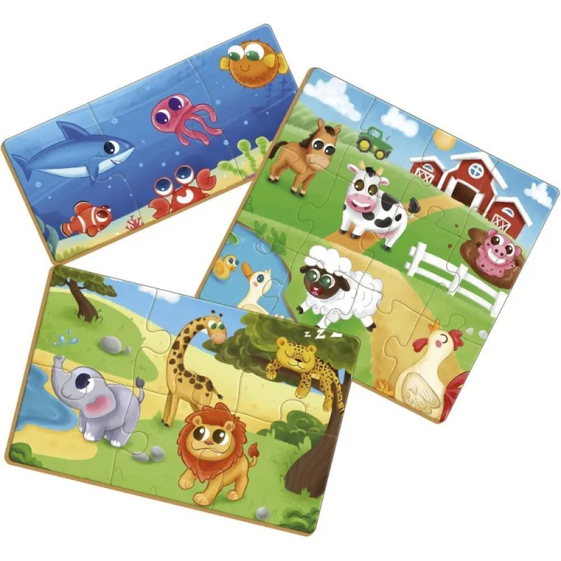 QUEBRA-CABECA Madeira Progressivo 30PCS - BRINC. DE CRIANCA