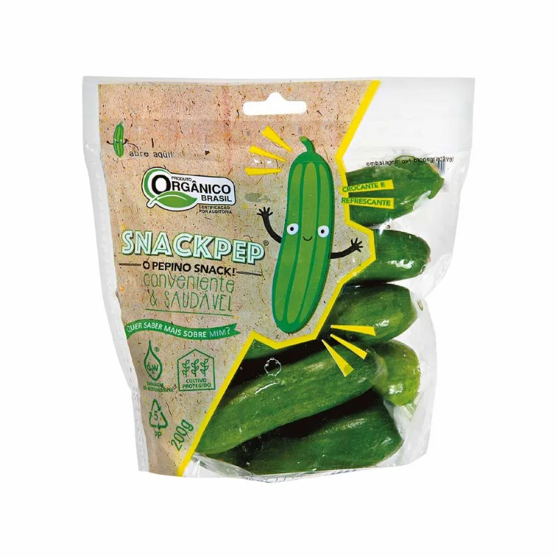 Pepino Snackpep Orgânico 200g