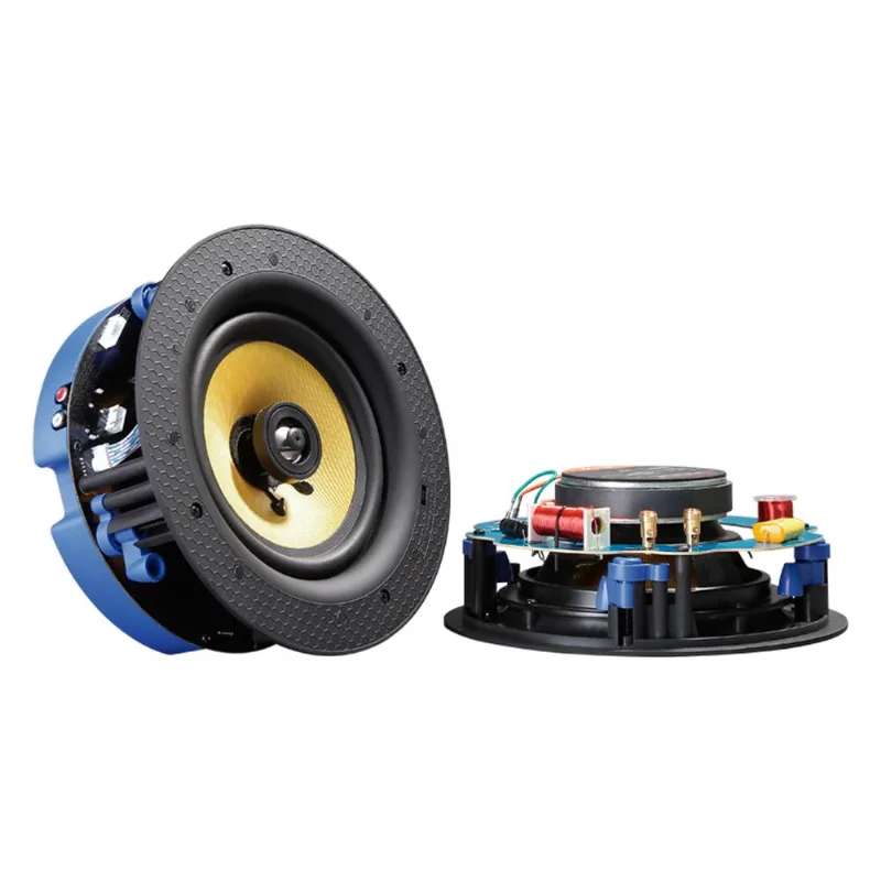 2E S-65BT - Par caixas de embutir Ativa com Bluetooth Tela Quadrada 60W RMS Branco