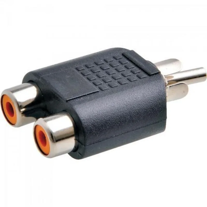 Adaptador 2 Rca Fêmea X 1 Rca Macho Niquela Storm - Dez / 10