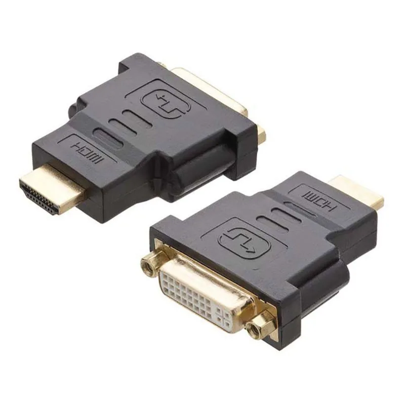 St-hdmi-dfm Adaptador Dvi F X Hdmi M Dourado