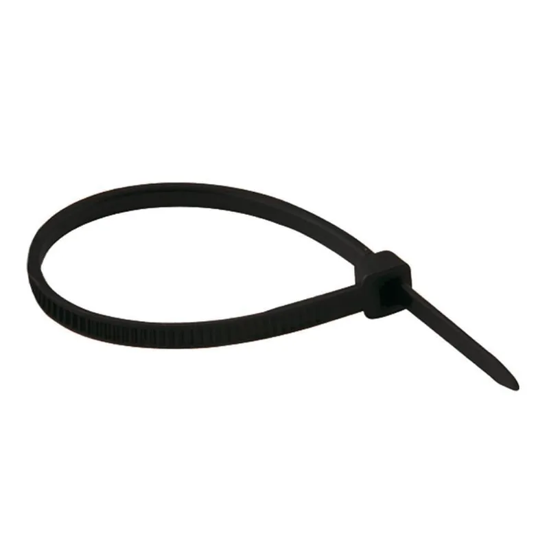 Abracadeira De Nylon 2,5X15Cm 100Unid. Preta