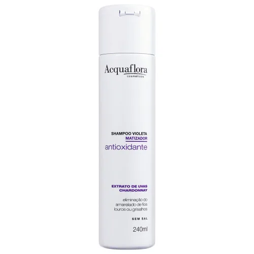 Shampoo Acquaflora Antioxidante - ACQUAFLORA - Higiene E Beleza