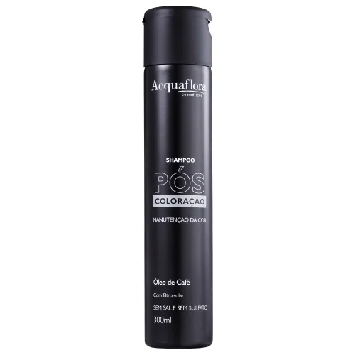 Shampoo Pos Coloracao 300ml Acquaflora - ACQUAFLORA - Higiene E Beleza