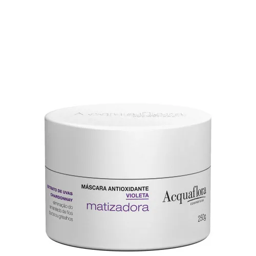 Mascara Antioxidante Violeta 250g Acquaflora - ACQUAFLORA - Higiene E Beleza
