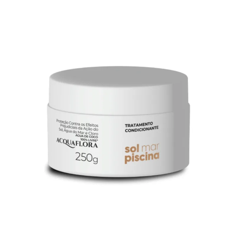 Máscara Capilar Acquaflora Sol Mar Piscina 250g Tratamento Condicionante Acquaflora Sol Mar Piscina 250g