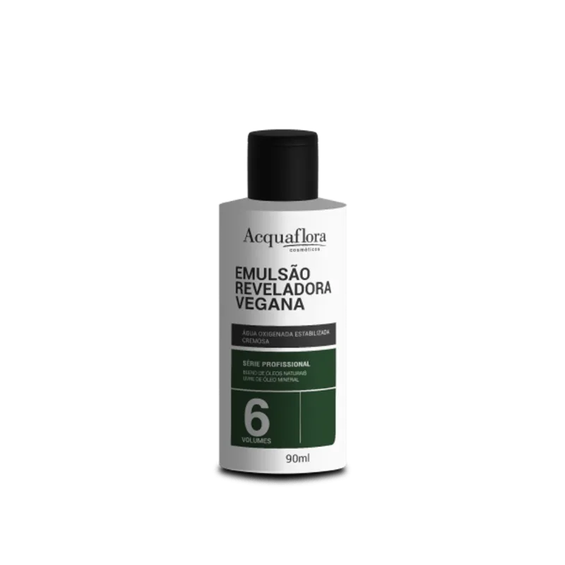 Emulsão Reveladora Acquaflora Vegana 06vol 90ml