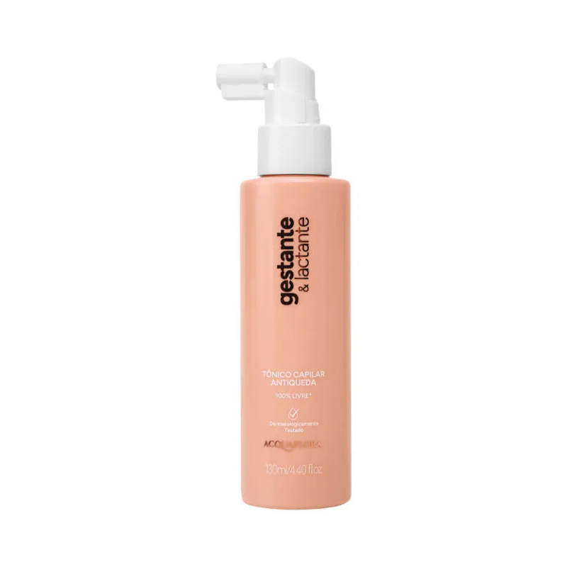 Tônico Capilar Acquaflora Antiqueda Gestante e Lactante 130ml Tonico Acquaflora 130ml Antiq.Gestant/Lactante