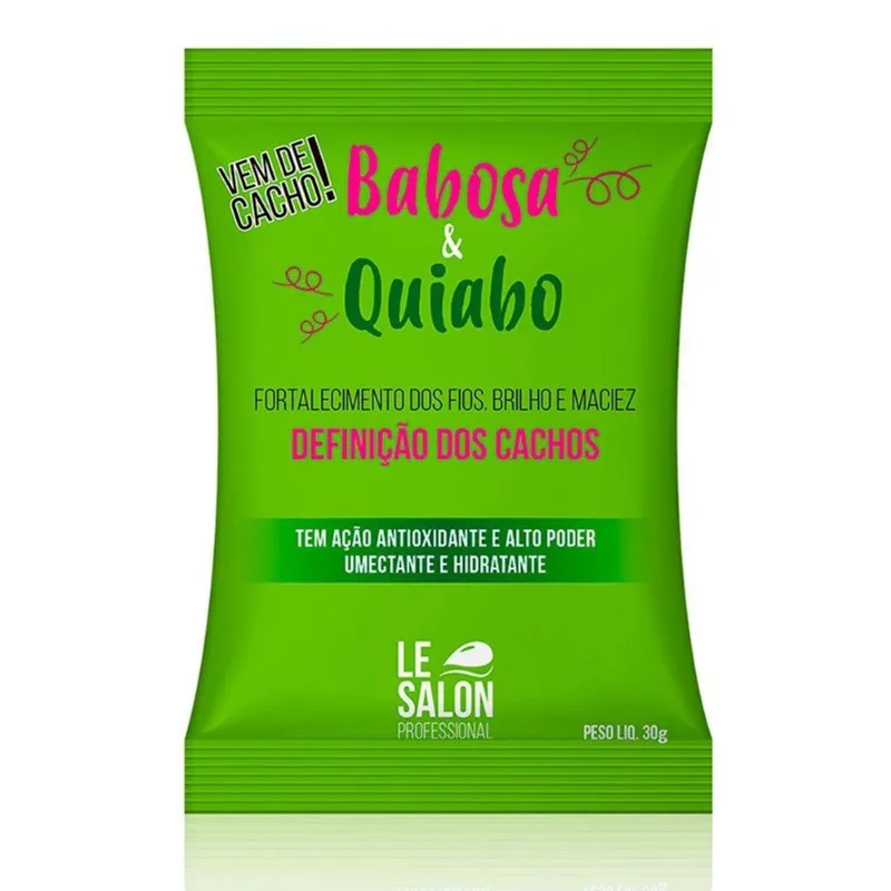 Máscara Capilar Le Salon Babosa E Quiabo 30ml