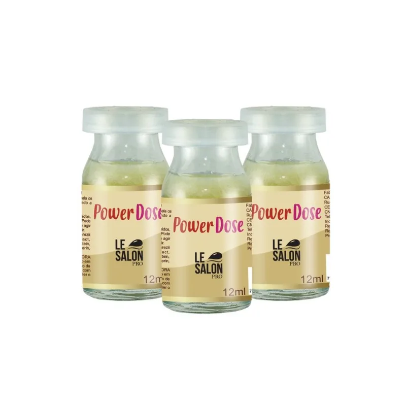 AMPOLA CAPILAR LE SALON POWER DOSE 12ML