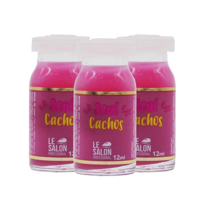 AMPOLA CAPILAR LE SALON SOUL CACHOS 12ML