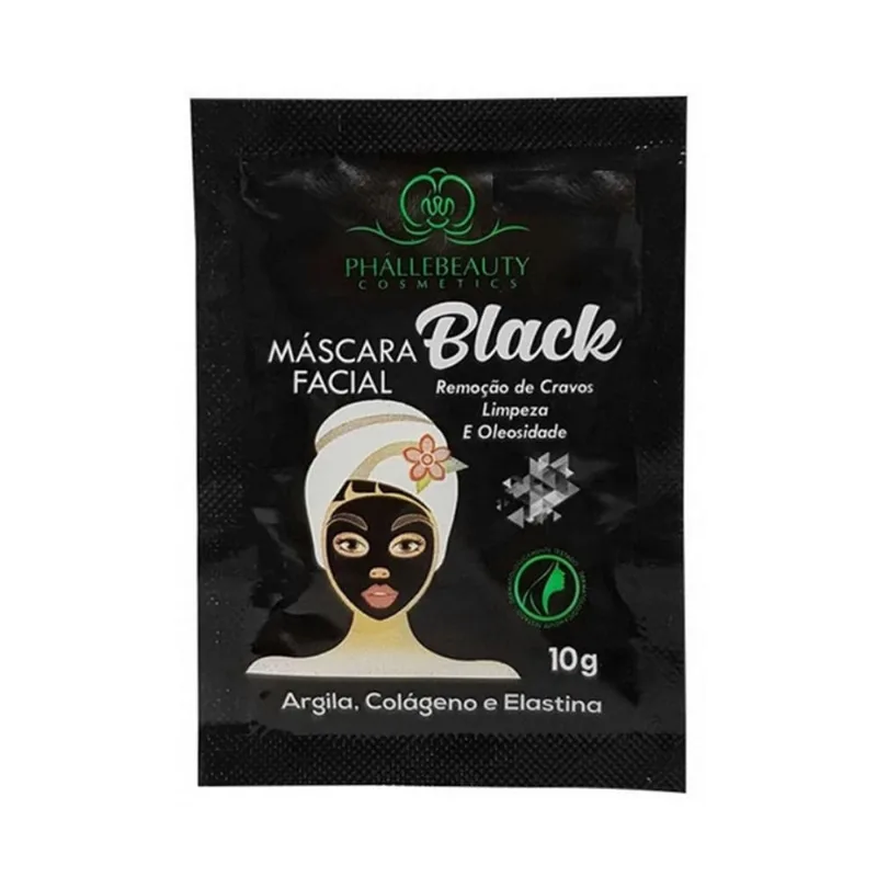 Máscara Facial Black Phállebeauty