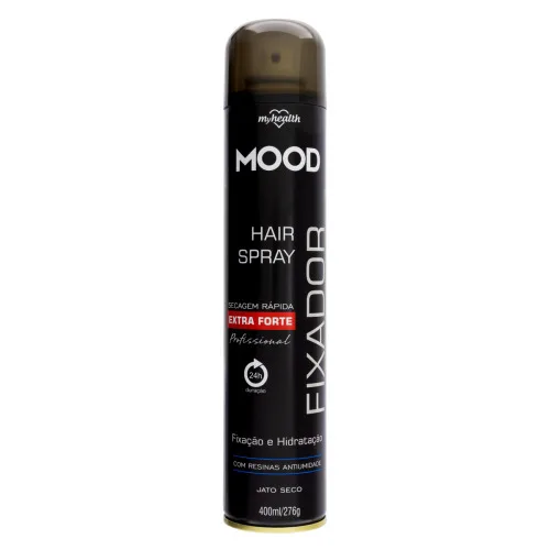 HAIR SPRAY EXTRAFORTE MYHEALTH MOOD PROFISSIONAL FRASCO 400ML - MYHEALTH