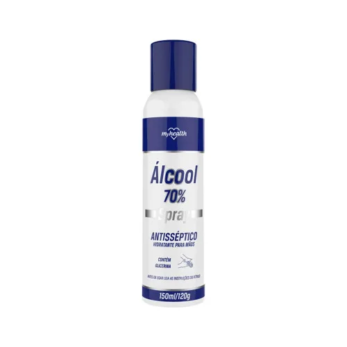 ÁLCOOL LÍQUIDO 70ºINPM SPRAY MYHEALTH FRASCO 150ML - MYHEALTH - Medicamentos E Saúde