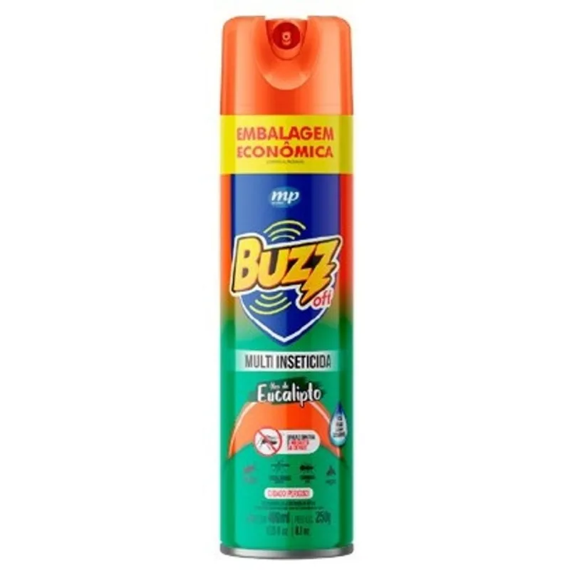 Multi-Inseticida Aerossol Buzz Off Eucalipto 400ml