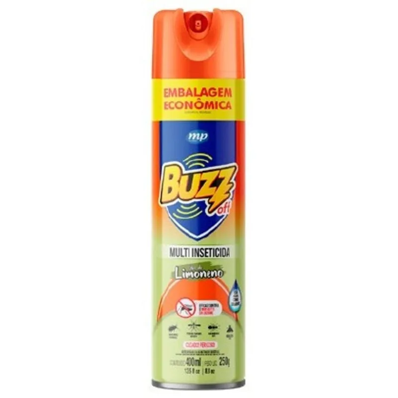 Multi-Inseticida Aerossol Buzz Off Limoneto 400ml