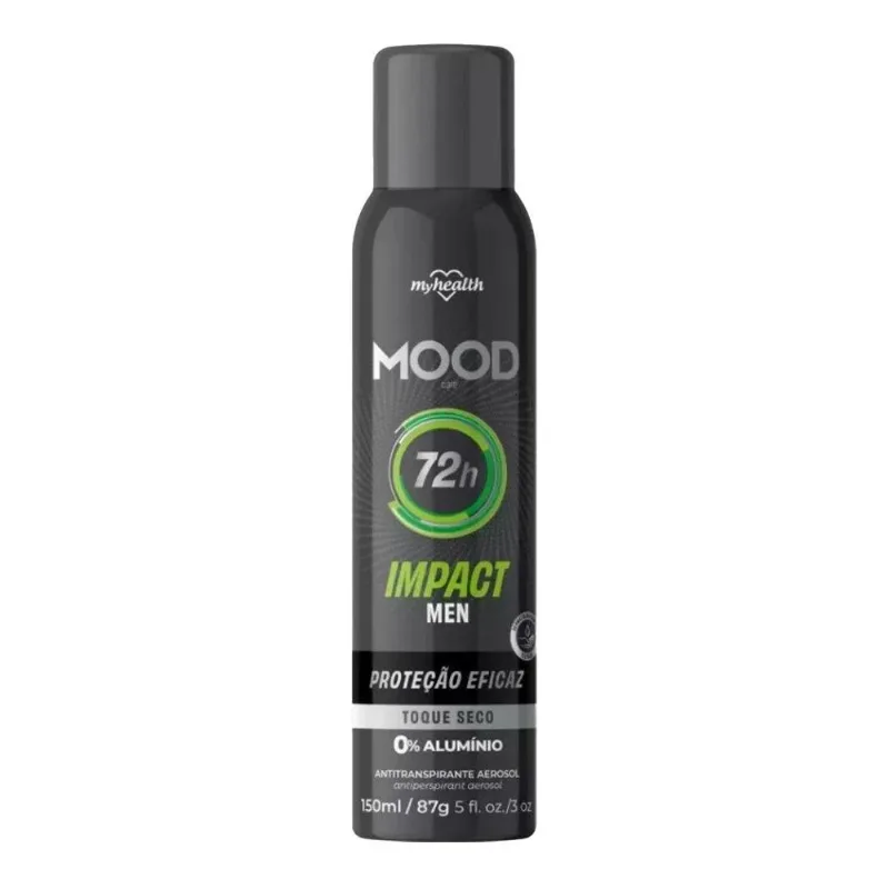 Desodorante Mood Aerossol Men Impact 72h 150ml