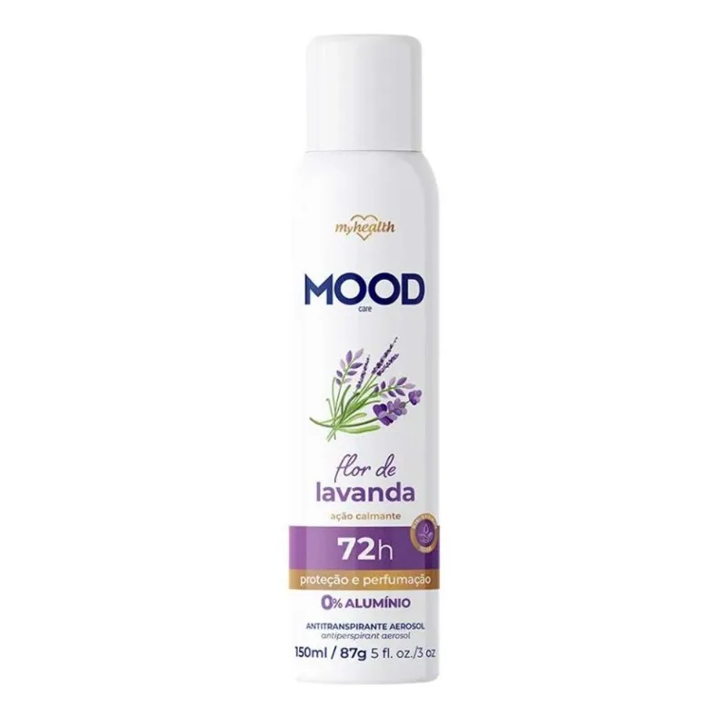 Desodorante Mood Aerossol Flor de Lavanda 72h 150ml
