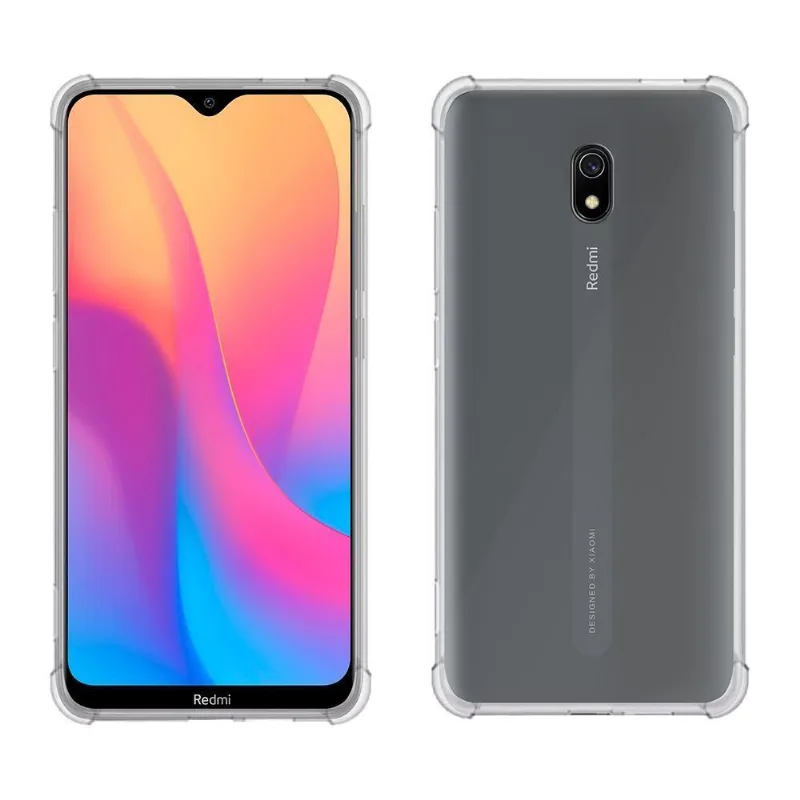 Capa Protetora Smartphone Xiaomi Redmi 8a, Transparente