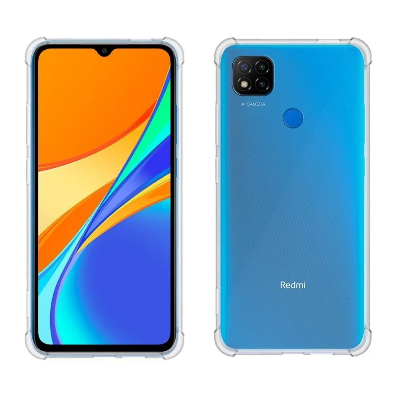 Capa Para Smartphone Xiaomi Redmi 9c/redmi 10a, Transparente